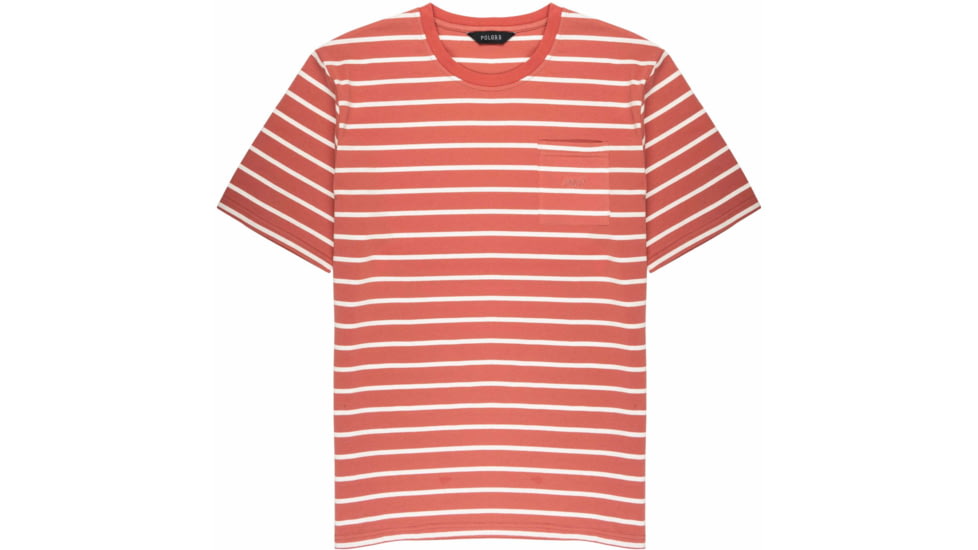 Poler Rufus Knit T-Shirt, Small, Washed Red, 212APM3501-Washed Red-S