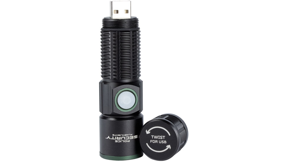 Police Security Flashlights Police Security USB Flashlight