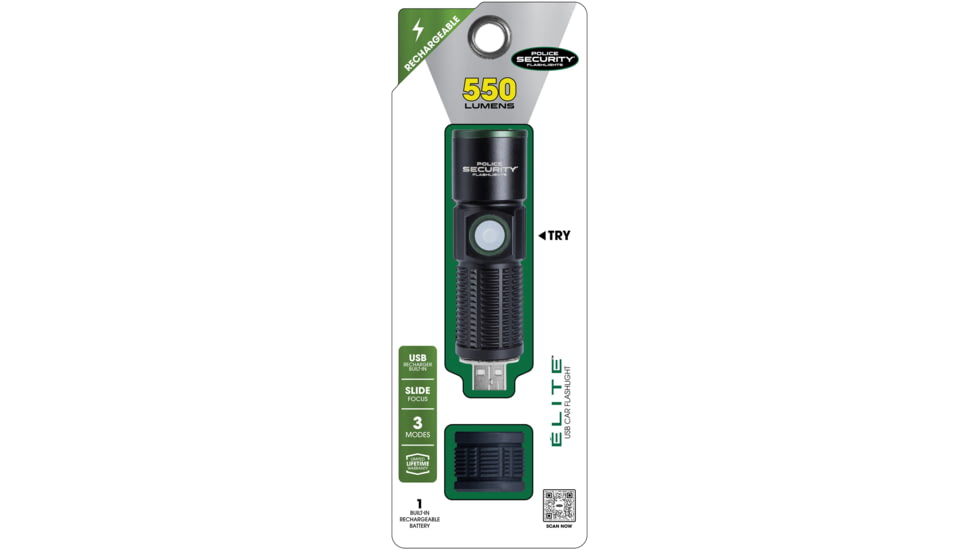 Police Security Flashlights Police Security USB Flashlight