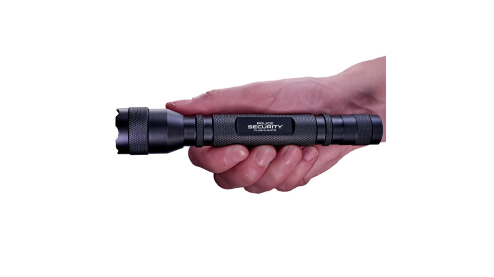 Police Security Flashlights Psf Blackjack Flashlight White 250 Lum Black W/2aa Batteries
