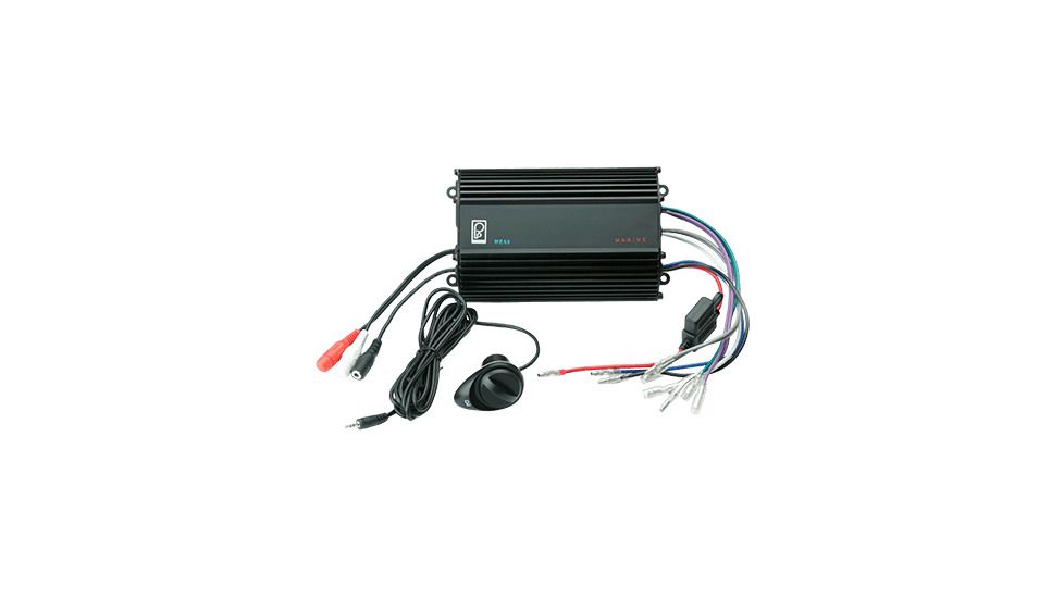 Poly-Planar 4 channel, 120W Amp w/volume control, New Condition POL-ME-60