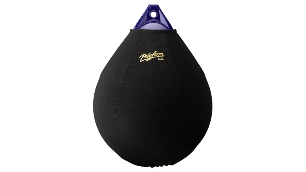 Polyform U.S. Fender Fits-A-5 Fenderfits Fender Cover For A-5 Fenders, Black, FENDER FITS-A-5 BLACK