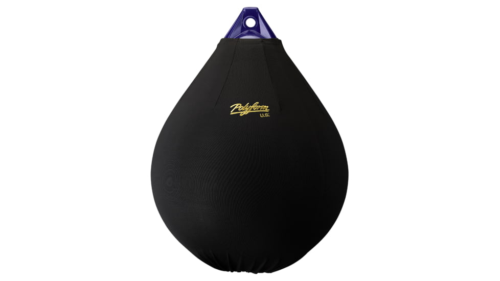 Polyform U.S. Fender Fits-A-6 Fenderfits Fender Cover For A-6 Fenders, Black, FENDER FITS-A-6 BLACK