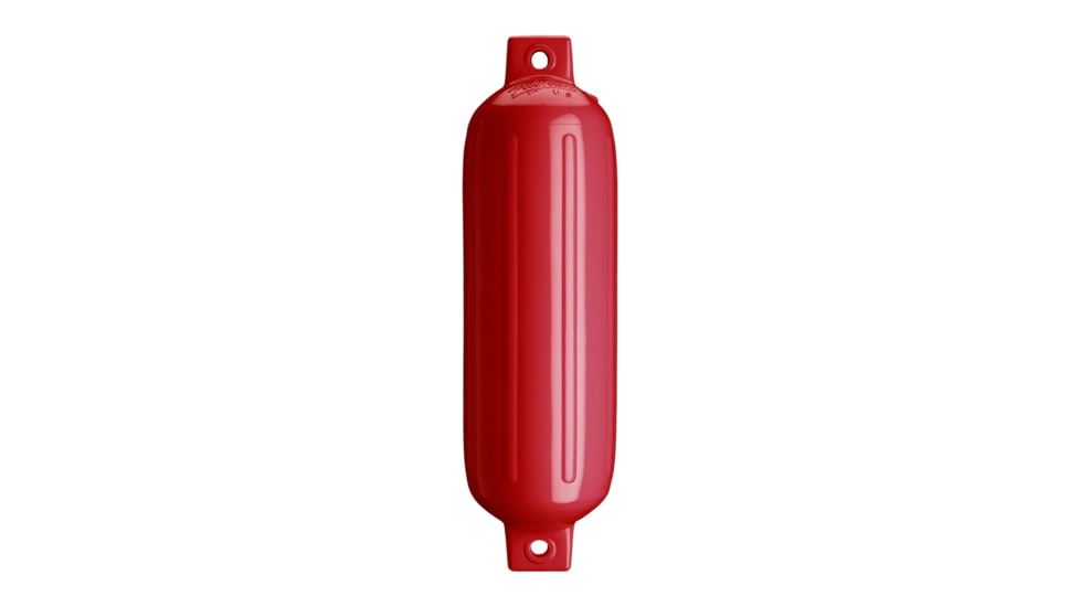 Polyform U.S. G-4 Twin Eye Fender 6.5in x 22in - Classic Red, G-4-CLASSIC REDWO