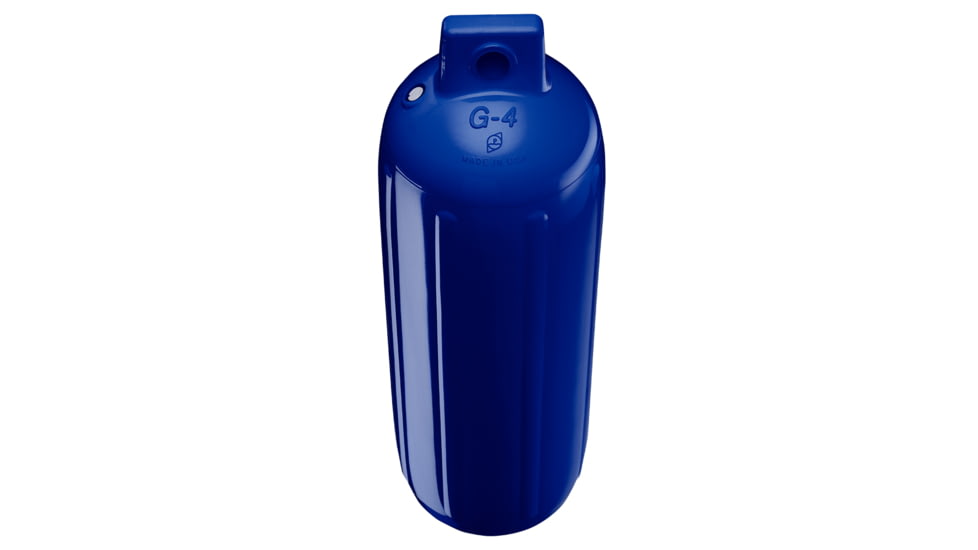 Polyform U.S. G-4 Twin Eye Fender 6.5in x 22in - Cobalt Blue w/Adapter, G-4-COBALT BLUE