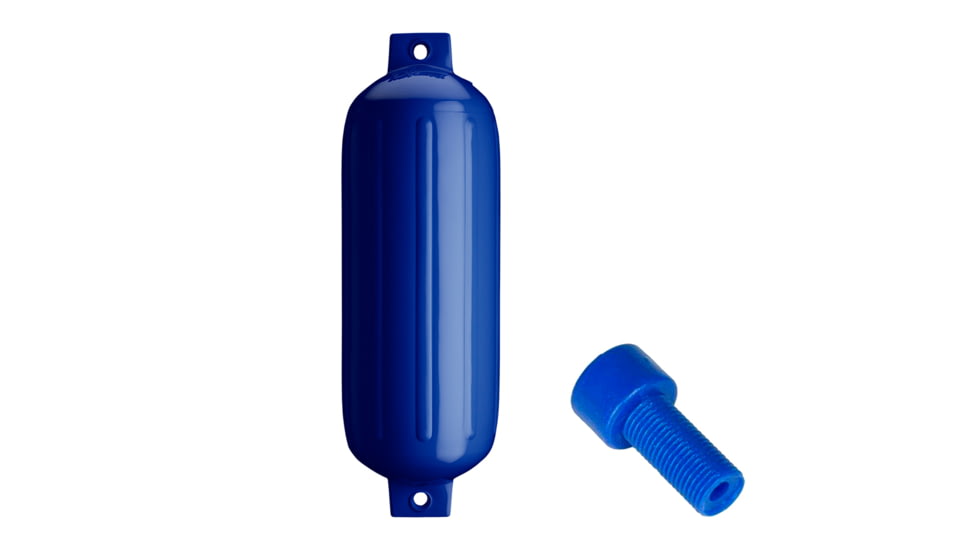 Polyform U.S. G-5 Twin Eye Fender 8.8in x 26.8in - Cobalt Blue w/Adapter, G-5-COBALT BLUE