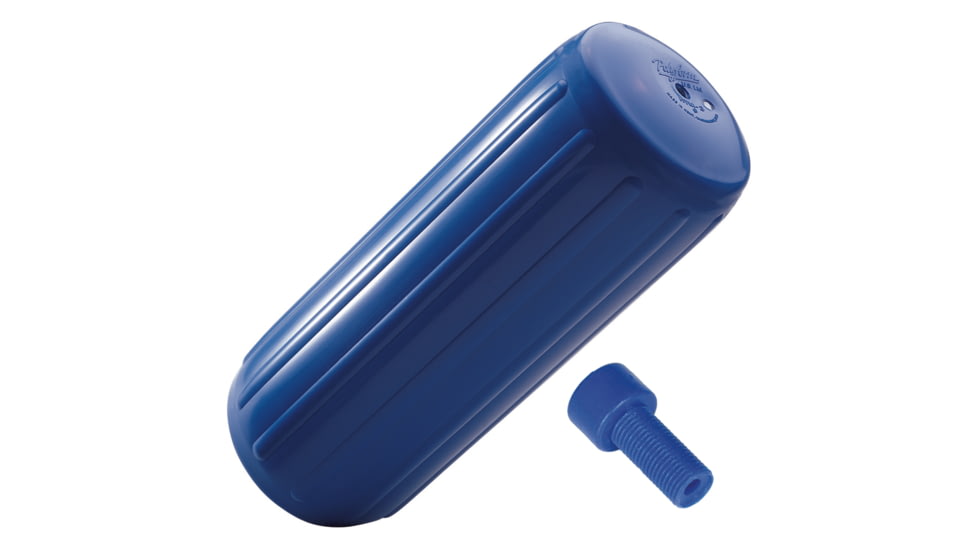 Polyform U.S. HTM-3 Fender 10.5in x 27in - Blue w/Adapter, HTM-3-BLUE