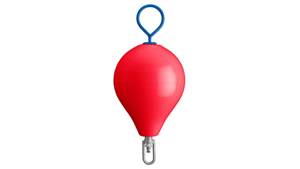 Polyform U.S. Mooring Buoy w/Iron 13.5" Diameter - Red 36839