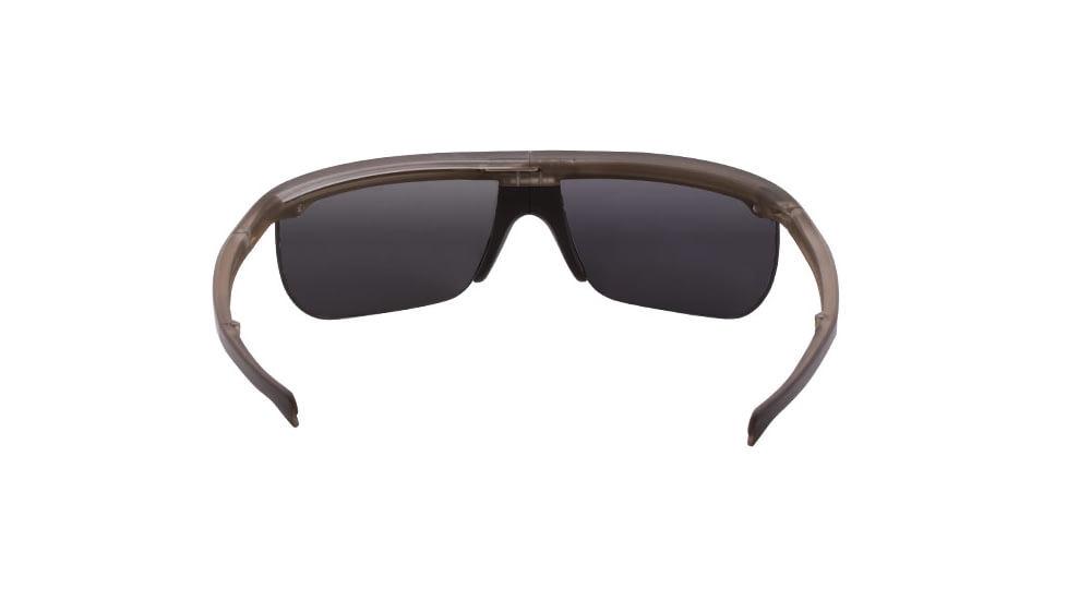 Popticals PopArt Sunglasses, Brush Black Matte Frame, Gray Lens, Polarized, 090030-ZUGP