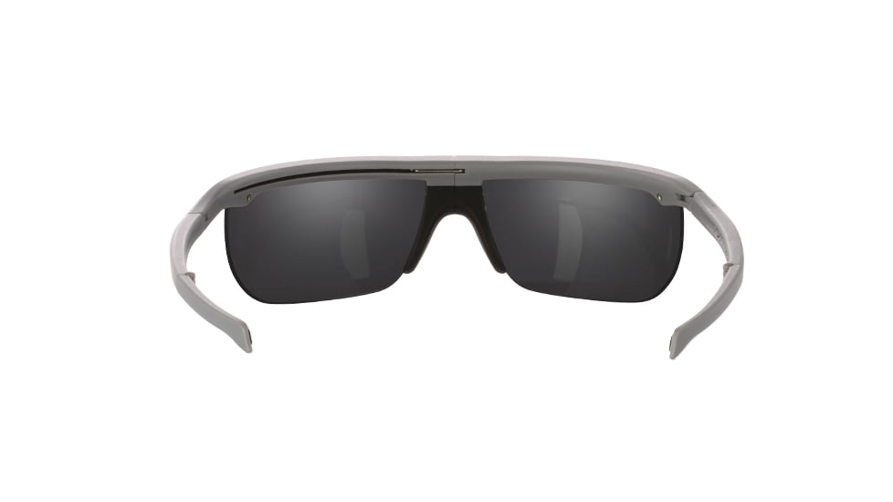 Popticals PopArt Sunglasses, Grey Matte Frame, Gray Lens, Polarized, 010030-GMGP