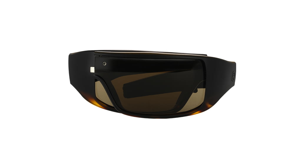 Popticals PopGear Sunglasses, Black/Tortoise Matte Frame, Brown Lens, 010050-AUNS