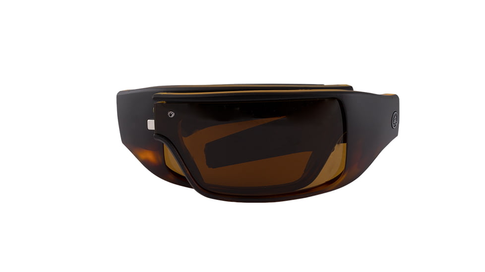 Popticals PopGear Sunglasses, Black/Tortoise Matte Frame, Brown Lens, Polarized, 010050-AUNP