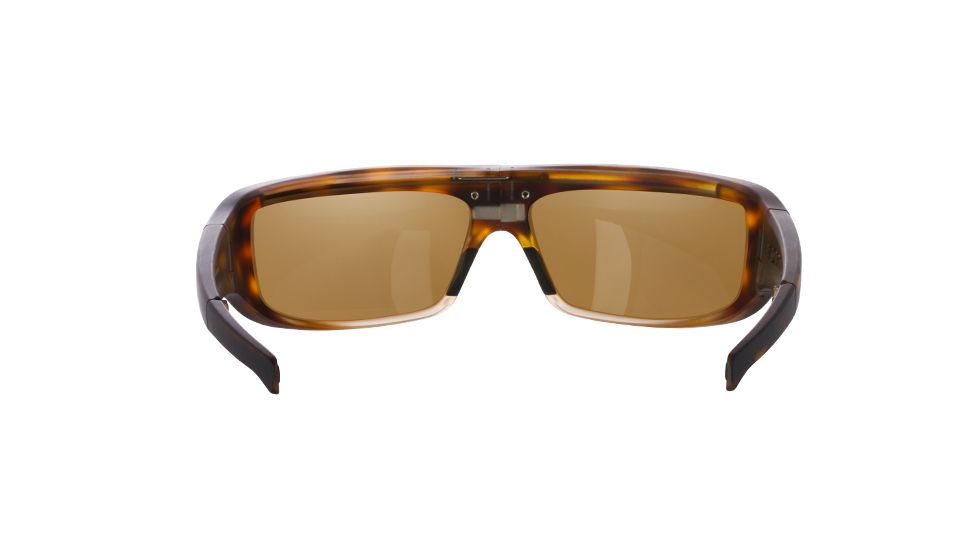 Popticals PopGear Sunglasses, Tortoise/Crystal Matte Frame, Brown Lens, 010050-BUNS