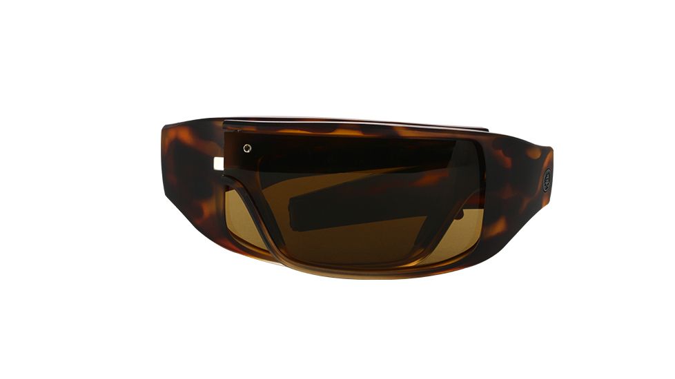 Popticals PopGear Sunglasses, Tortoise/Crystal Matte Frame, Brown Lens, 010050-BUNS