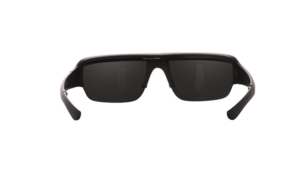 Popticals PopGun Sunglasses, Black Matte Frame, Gray Lens, 010010-BMGS
