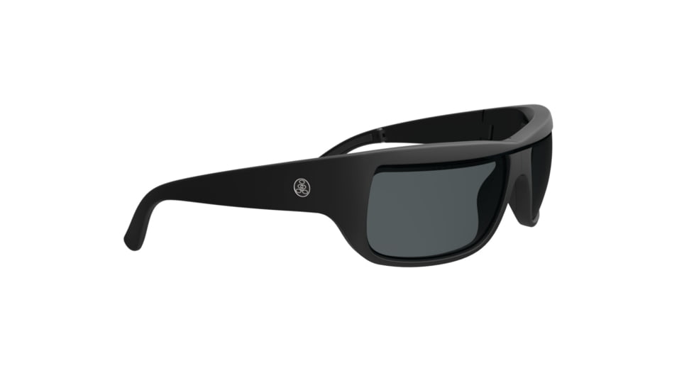 Popticals PopH2O Sunglasses, Black Matte Frame, Gray Lens, Polarized, 010070-BMGP