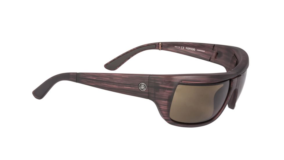 Popticals PopH2O Sunglasses, Driftwood Matte Frame, Copper Lens, Polarized, 010070-DUCP