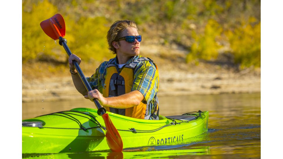 Popticals PopH2O Sunglasses, Black Matte Frame, Copper Lens, Polarized, 010070-BMCP