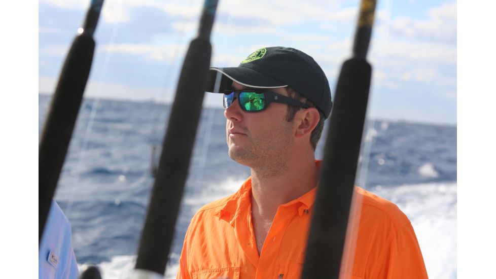 Popticals PopH2O Sunglasses, Black Matte Frame, Copper Lens, Polarized, 010070-BMCP