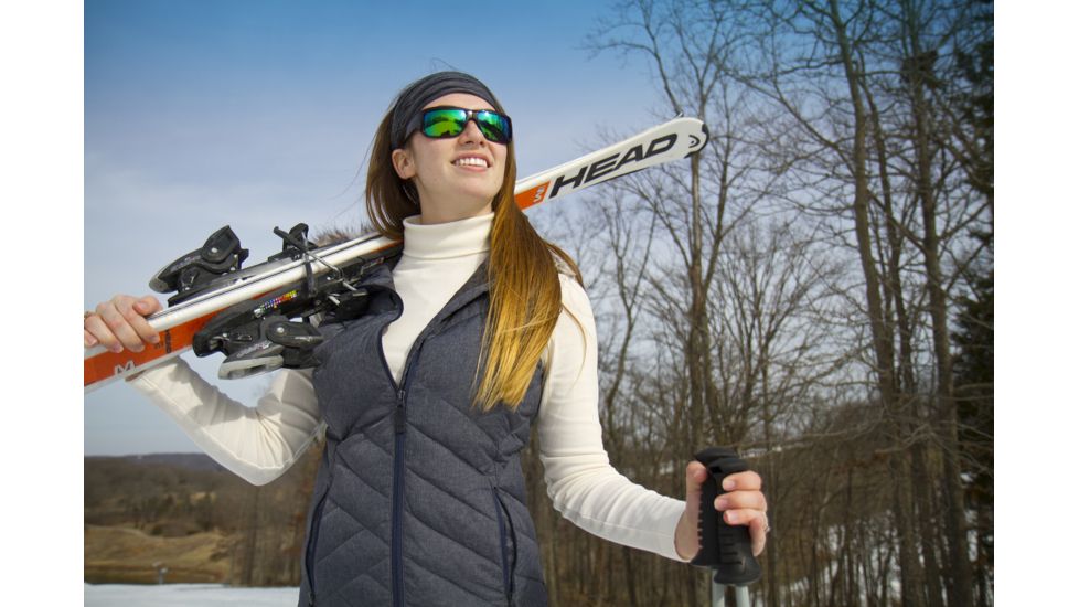 Popticals PopH2O Sunglasses, Black Matte Frame, Copper Lens, Polarized, 010070-BMCP