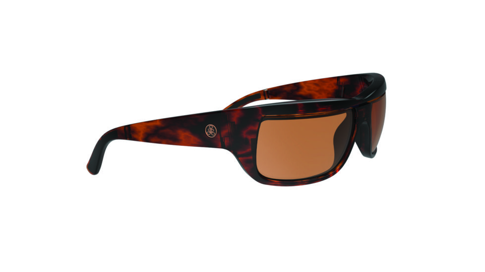 Popticals PopH2O Sunglasses, Tortoise Gloss Frame, Copper Lens, Polarized, 010070-CTCP