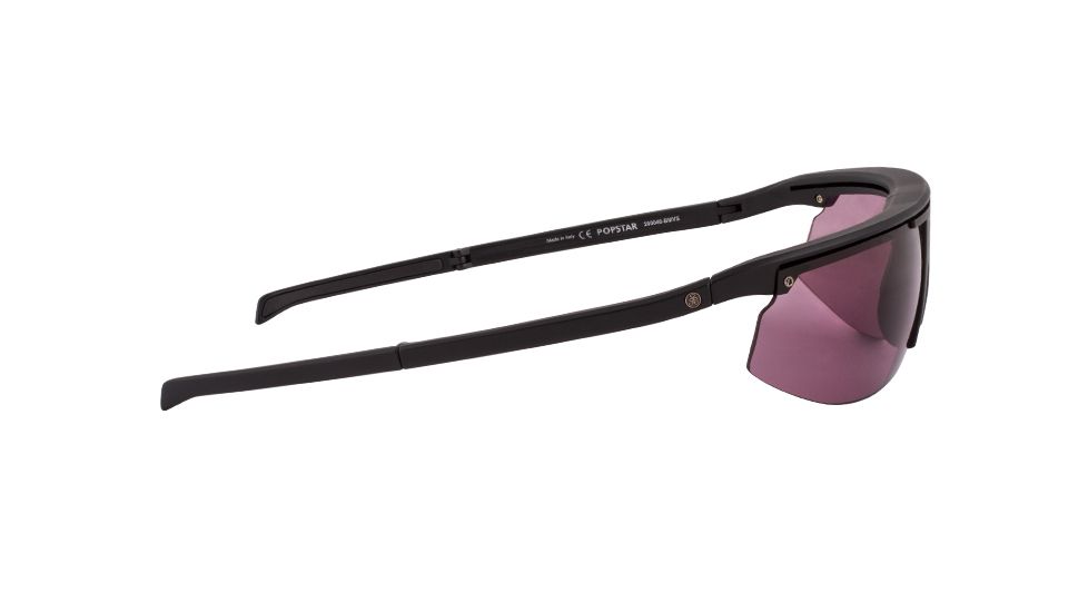 Popticals PopStar Sunglasses, Black Matte Frame, Violet Lens, 200040-BMVS