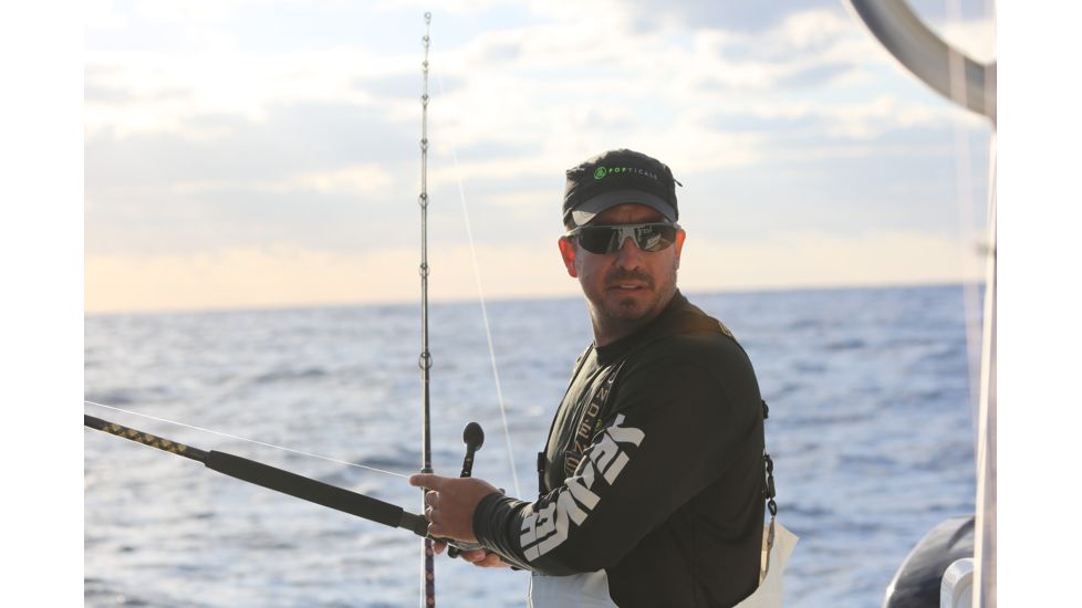 Popticals PopStar Sunglasses, Black Matte Frame, Violet Lens, 200040-BMVS