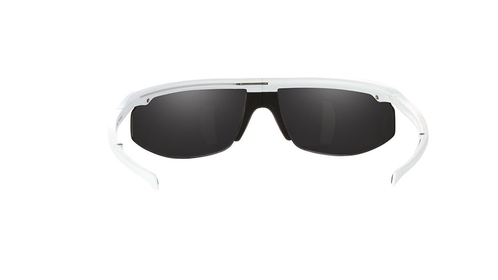 Popticals PopStar Sunglasses, White Matte Frame, Gray Lens, Polarized, 010040-WMGP