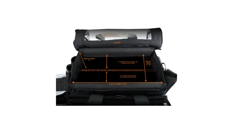 Porta Brace Audio Organizer for  XL-2B or similar bottom-mount batteries AO-633