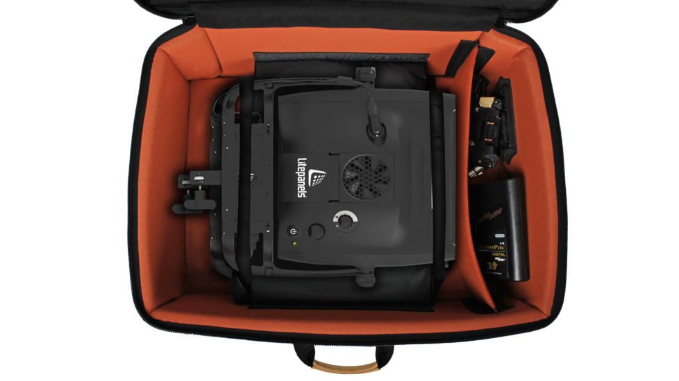 Porta Brace Lite Panels Case for 2 Lite Panel Astra,Black,22x7x16in LPB-LED2A