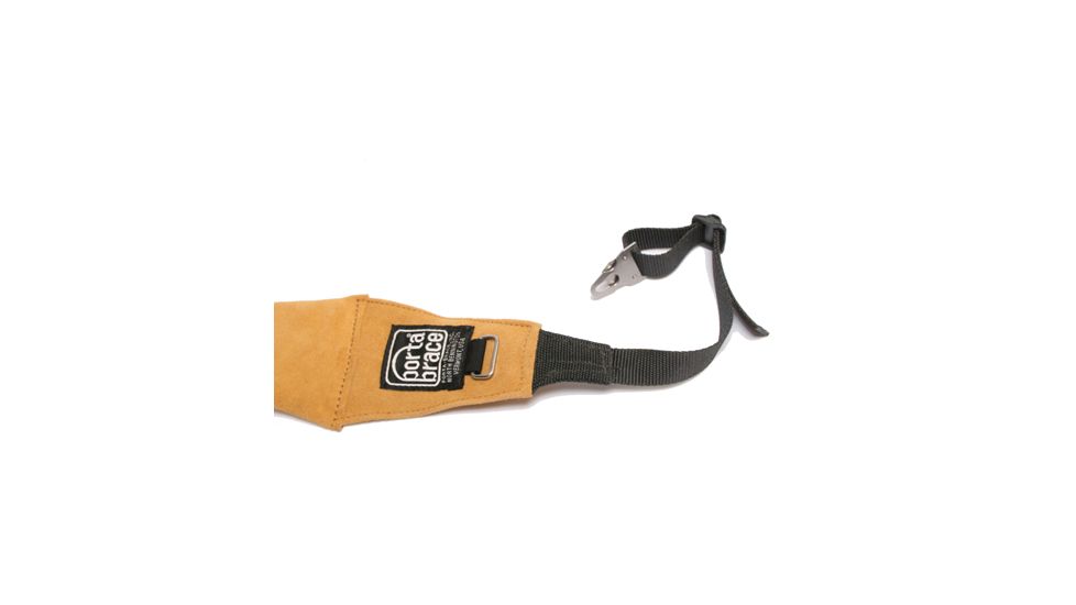 PortaBrace HB-40 CAM-C Shoulder Strap with Stainless Steel Post Hardware - Suede