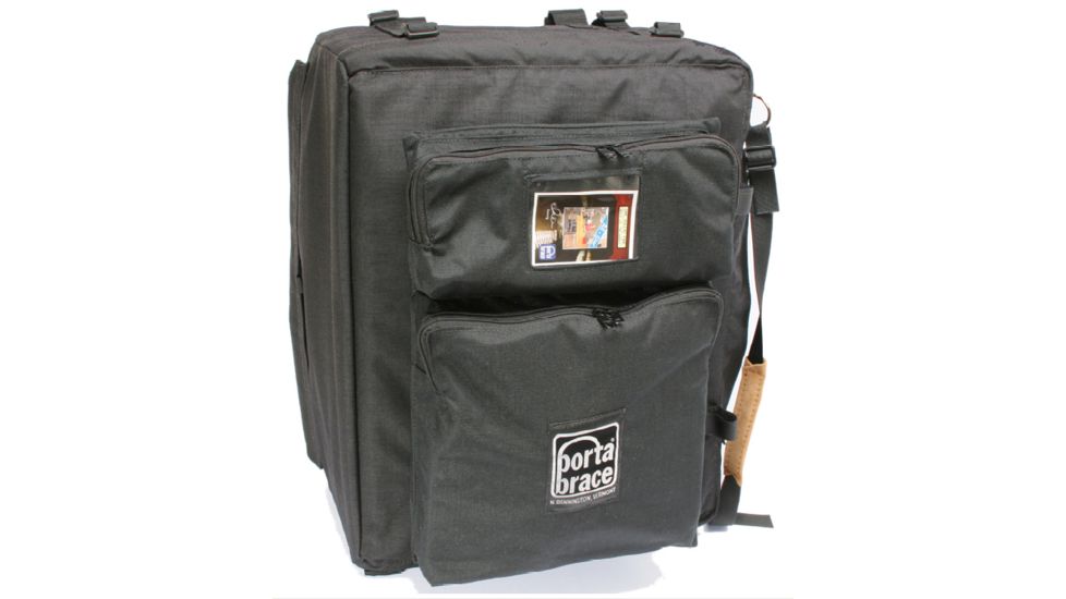 Portabrace BK-2BLC Modular Backpack Camera Case - with 2-Pocket Module - Black