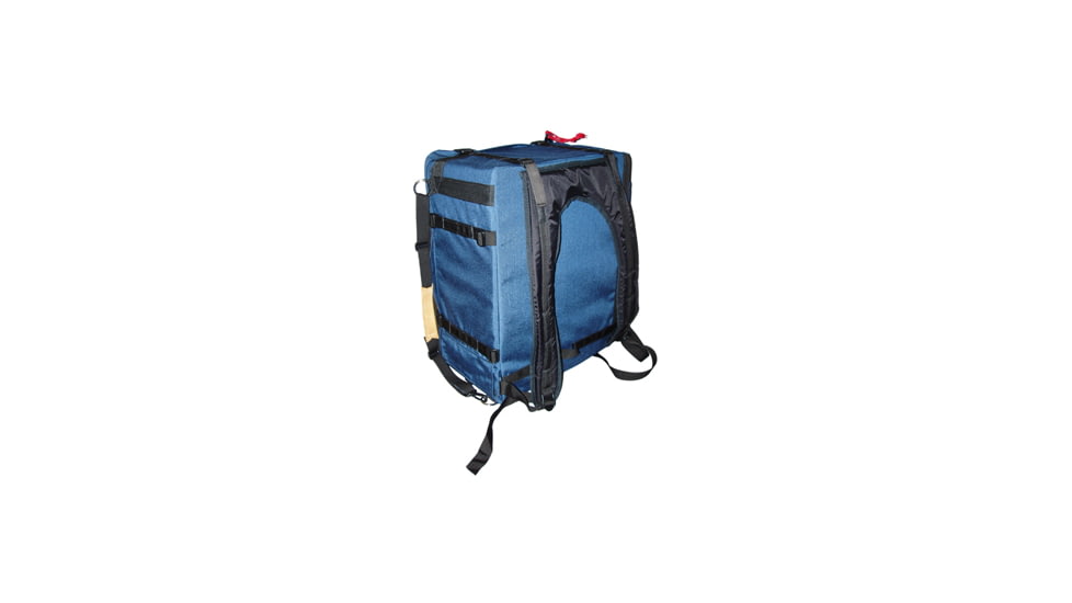 PortaBrace BK-2LC Modular Camera Backpack - with 2-Pocket Module - Blue