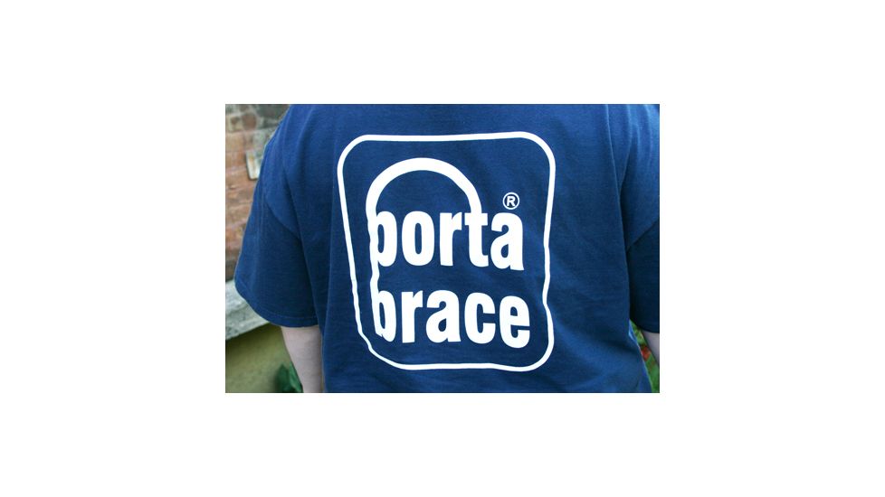 Porta-Brace Logo TShirt - Blue