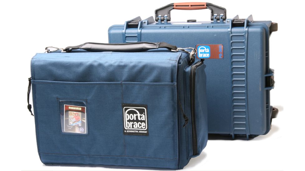 PortaBrace PB-2750IC Rolling Hard Case with Removable Internal Soft Case