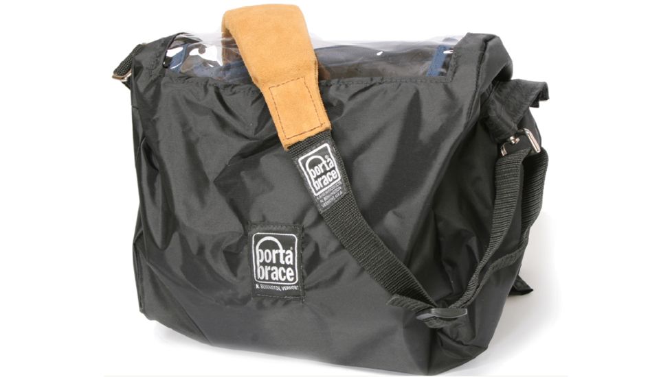 PortaBrace QSA-3 Quick-Slick Audio Rain Cover, Medium - Black