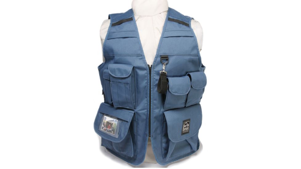 PortaBrace Video Vest - Blue