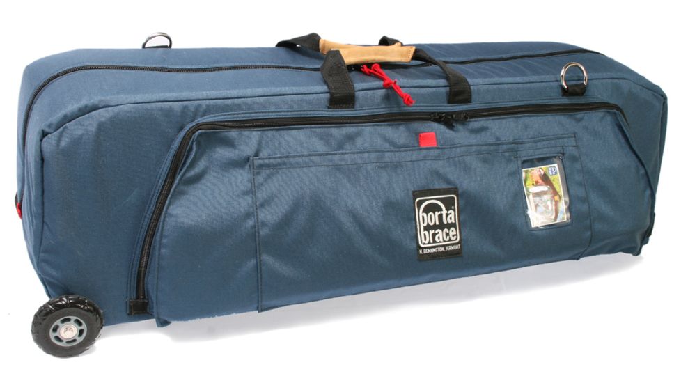 PortaBrace Wheeled Cases - Run Bag, Blue WRB-3OR