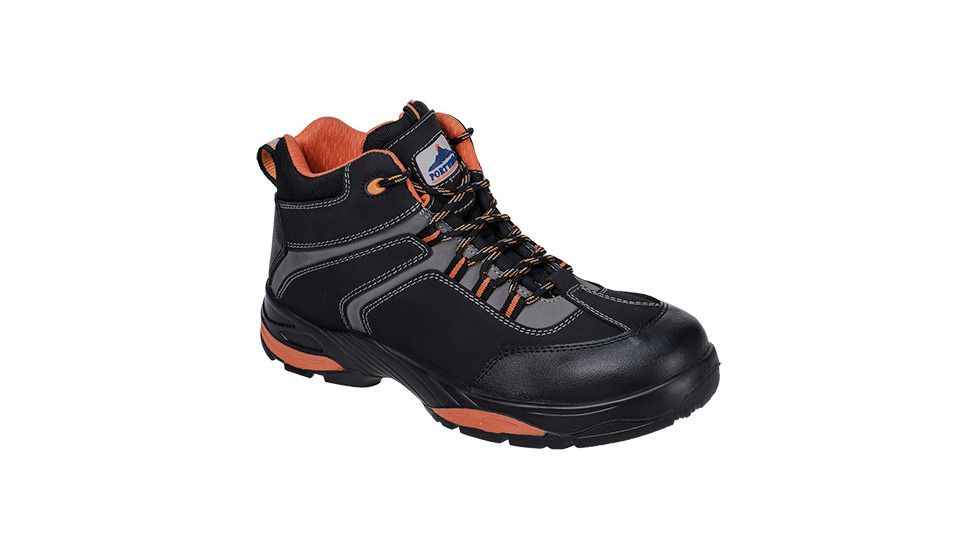 Portwest Compositelite Operis Boot, Black, 5, FC60BKR37