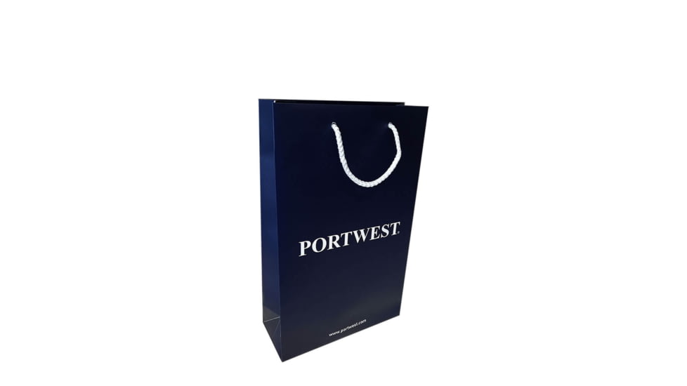 Portwest Rope Handle Carrier Bag, Navy, One Size, Z596NAR