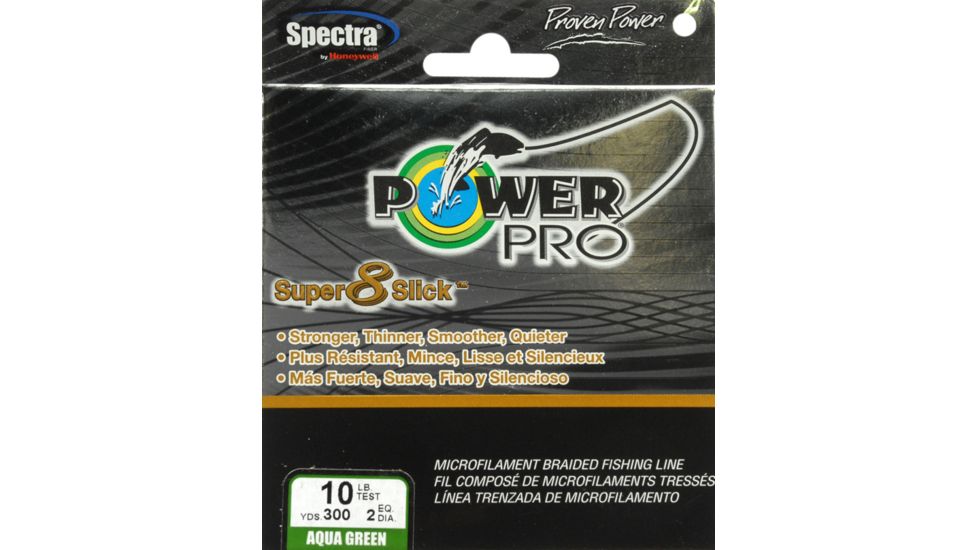Power Pro 10 X 300Yd Aqua Grn Super Slick 067227