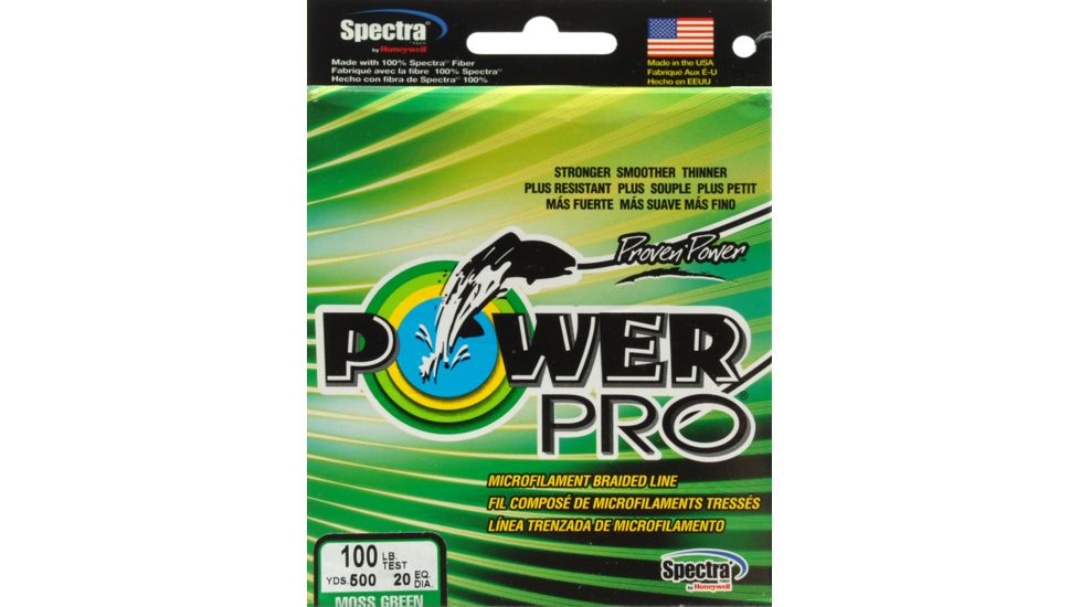 Power Pro 100Lbx500Yd Green PP Braid 047968