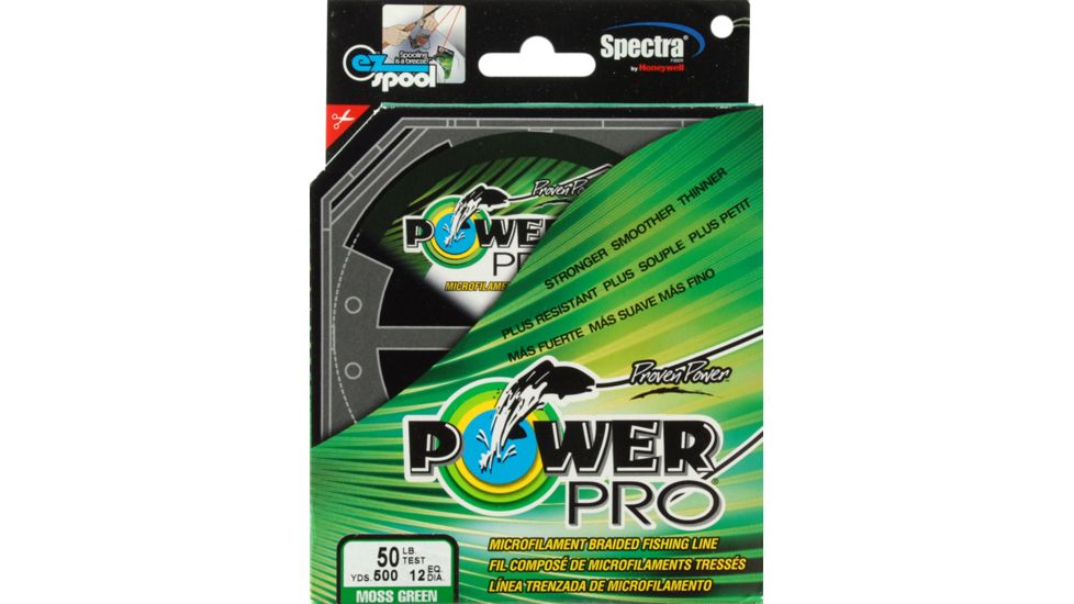 Power Pro 50Lbx500Yd Green PP Braid 047965