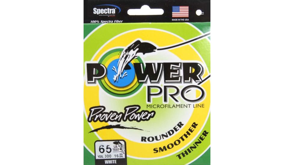 Power Pro 65Lb X 300 Yd White 073587