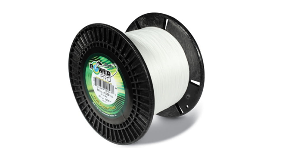 Power Pro Braided Line White 150 yds. - 20 lb. Test, White 073578