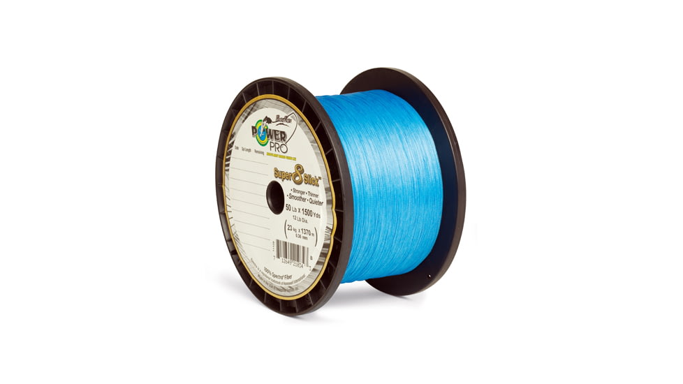 Power Pro Super 8 Slick 150 yds. Marine Blue - 65 lb. Test, Blue 067194