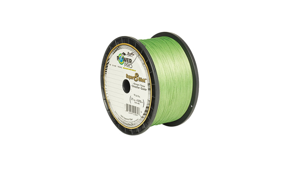 Power Pro Super 8 Slick Aqua Green 150 yds. - 40 lb. Test, Green 067224