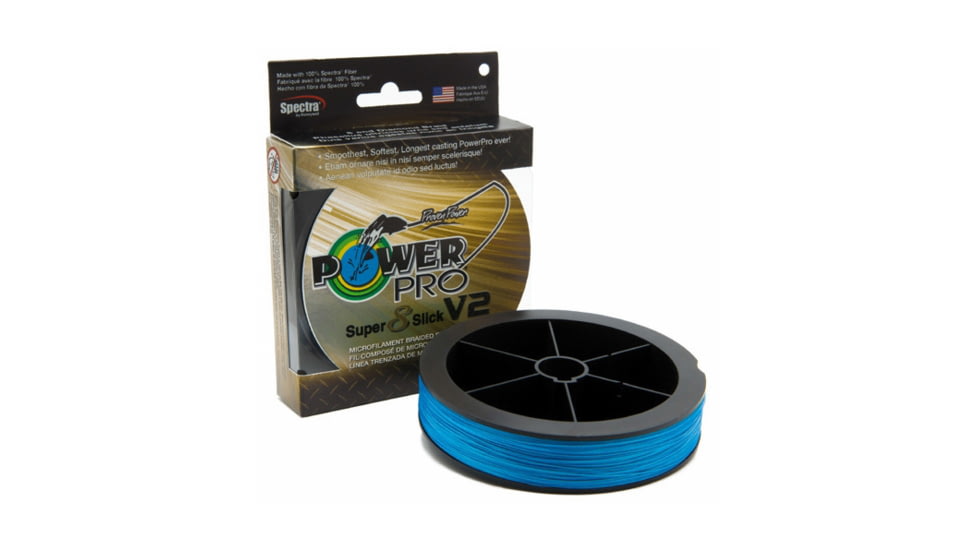 Power Pro Super Slick V2 40lb 150yd Blue, 31500400150A