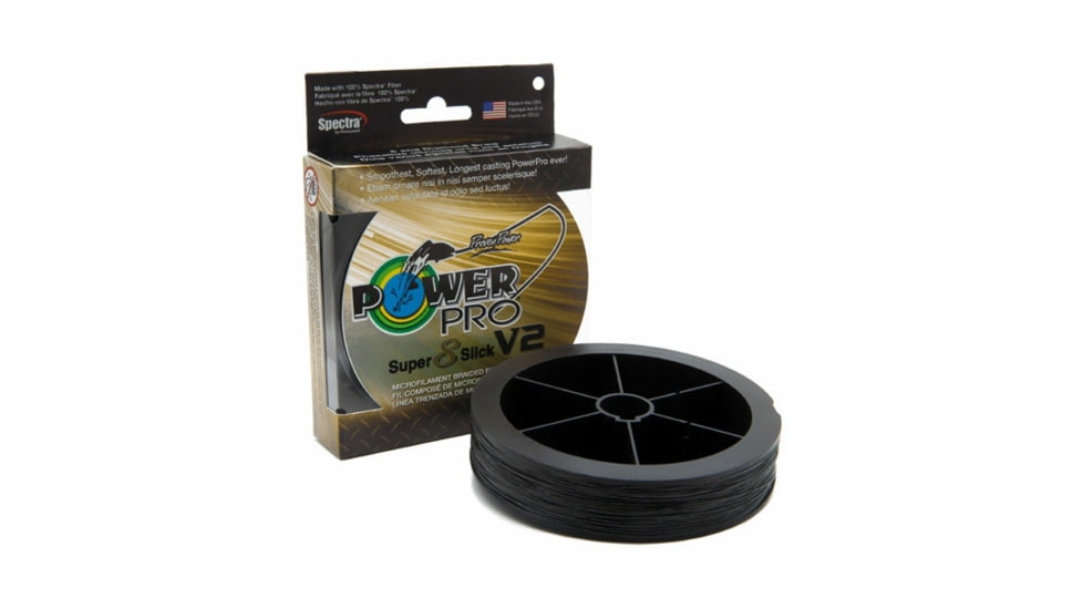 Power Pro Super Slick V2 80lb 3000yd Onyx, 31500803000X