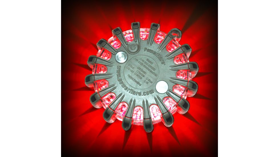 Powerflare Rechargeable PF200 Safety Light w/ CR123 Battery, Infrared LED, Olive Drab Shell PF210R-I-OD